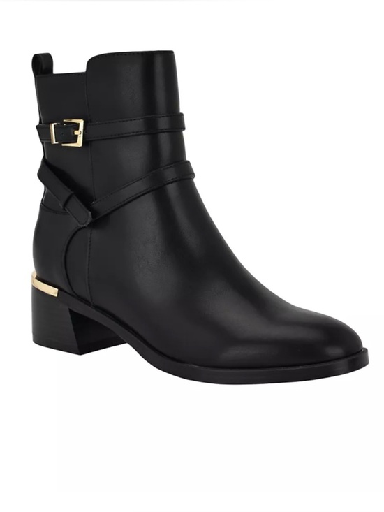Calvin Klein Shoes - Calvin Klein Jasen Black Ankle Booties. Size 7.5